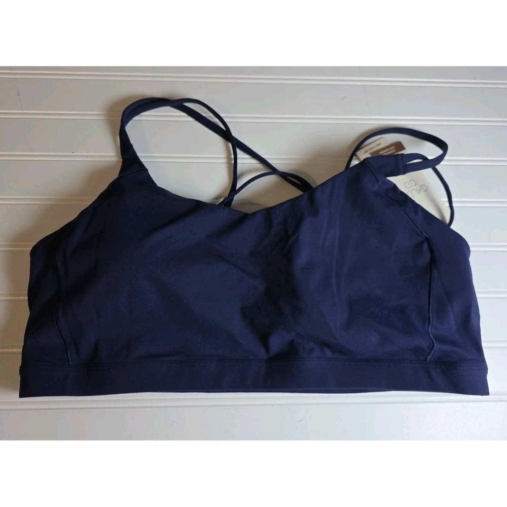 Women's Calia Inspire Low Support Opulent Blue Bra 2XL NEW